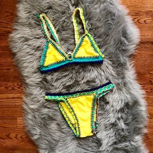 Zaful Crochet Bikini